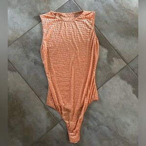 SKIMS logo body suit